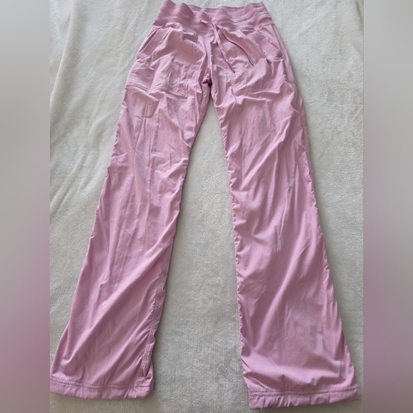 Lululemon Dance Studio Pants VITA PINK Size 4 Full Length Straight Leg - Picture 2 of 13